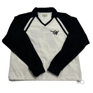 Wish Me Luck 77 Polo Shirt in Black & White